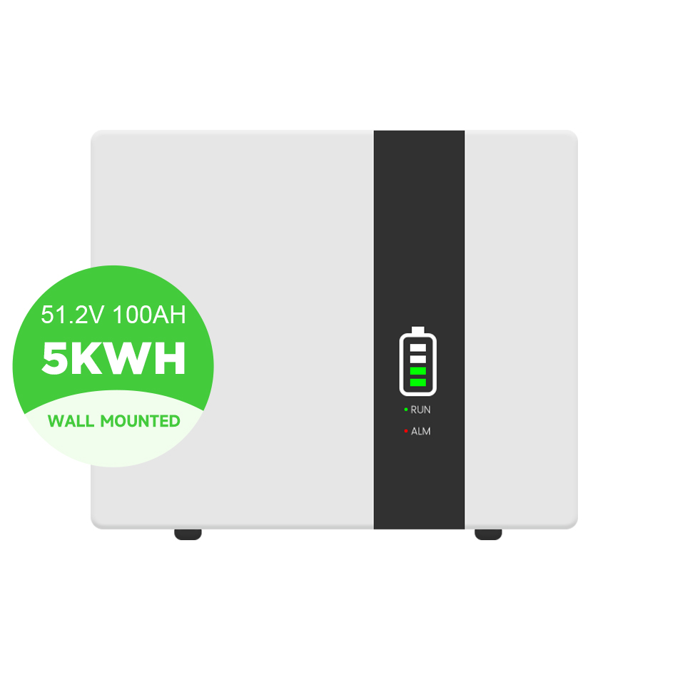 Pin lithium gắn tường 51,2V 100Ah 5Kwh Châu Âu